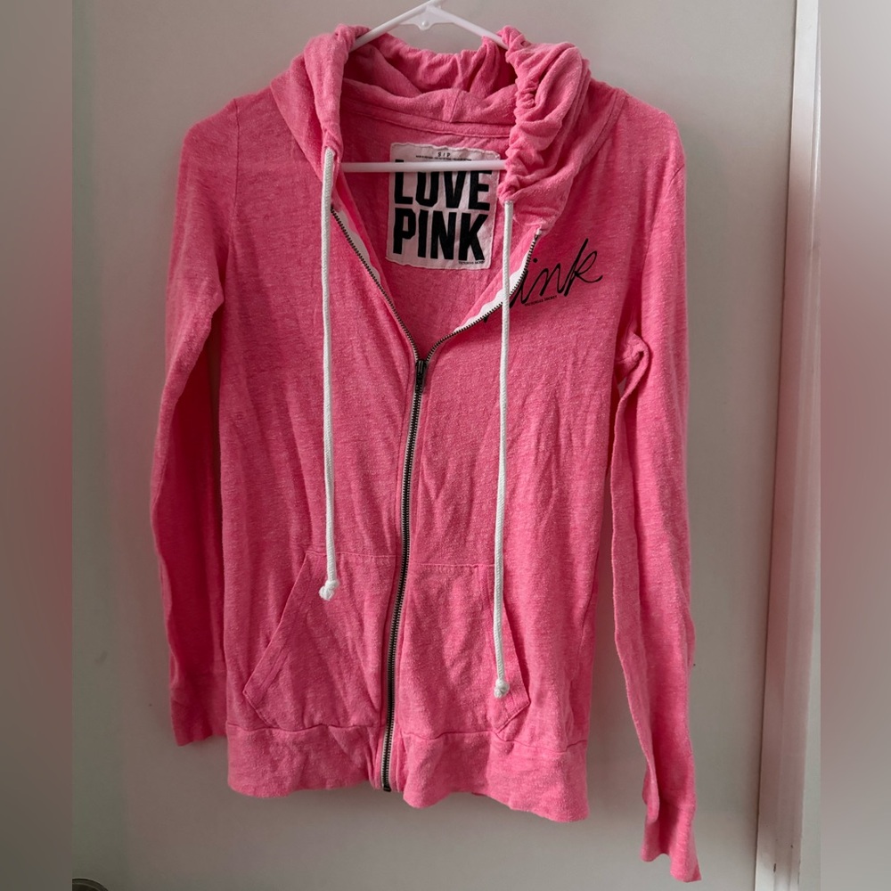 PINK Super Soft T Shirt Hoodie